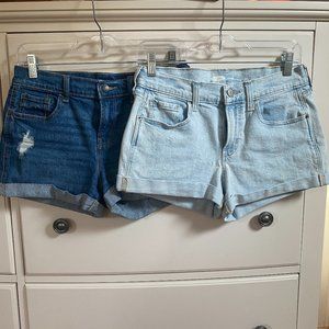 {2} Old Navy Women's Boyfriend Denim Jean Shorts